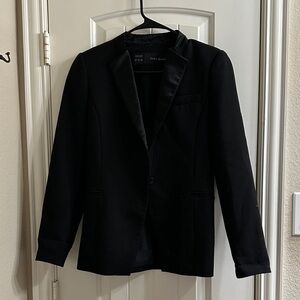 Zara Classic Black Suit Jacket